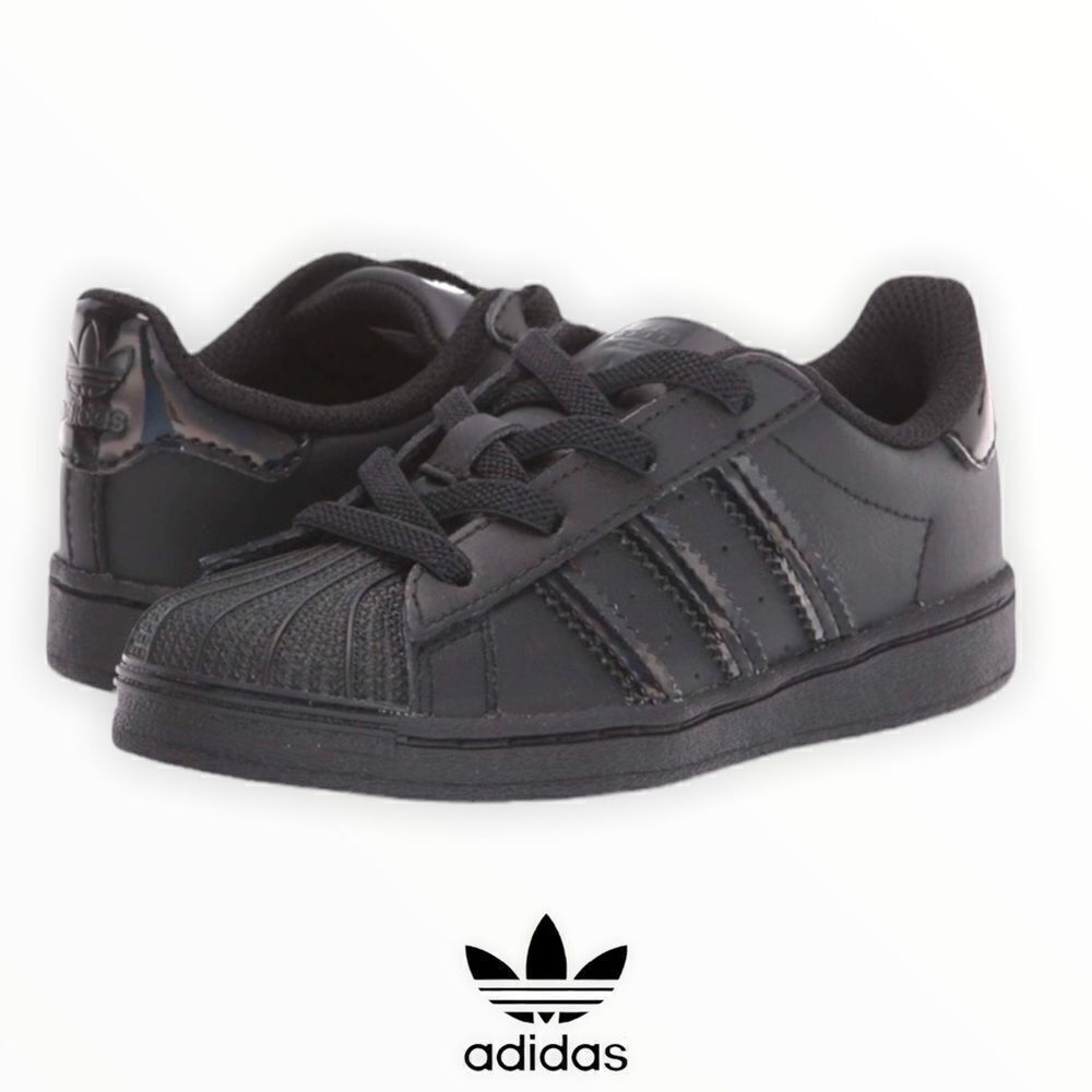ADIDAS Originals | Black | SUPERSTAR ELASTIC SNEAKERS